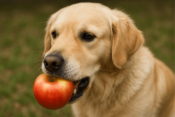 Mag een hond appel eten? Alles wat je moet weten! - Woefwoefsnacks