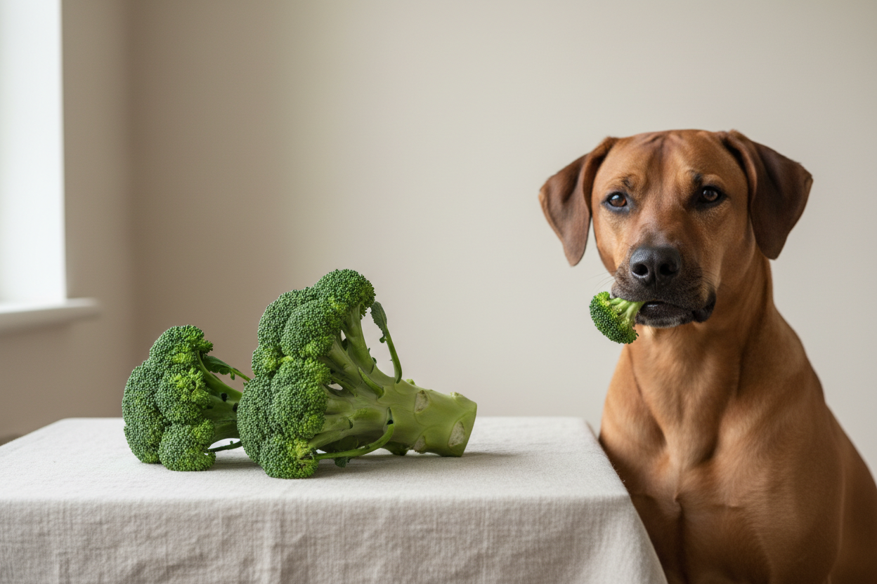 Hond mag broccoli eten - Woef Woef Snacks