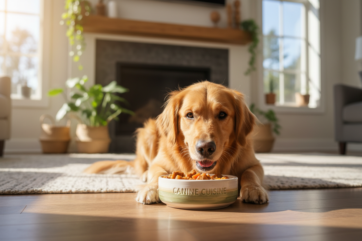 Hoeveel natvoer mag een hond per dag? - Woefwoefsnacks