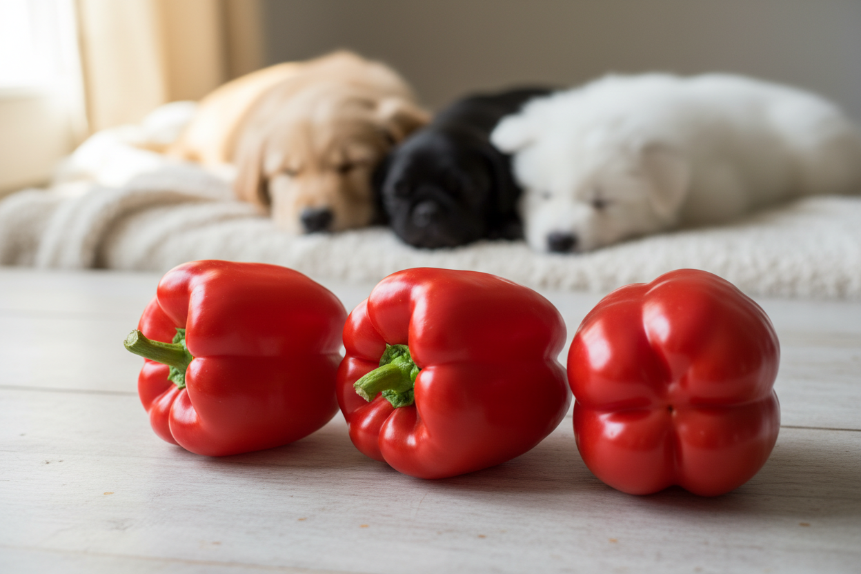 Hond mag paprika eten - Woefwoefsnacks