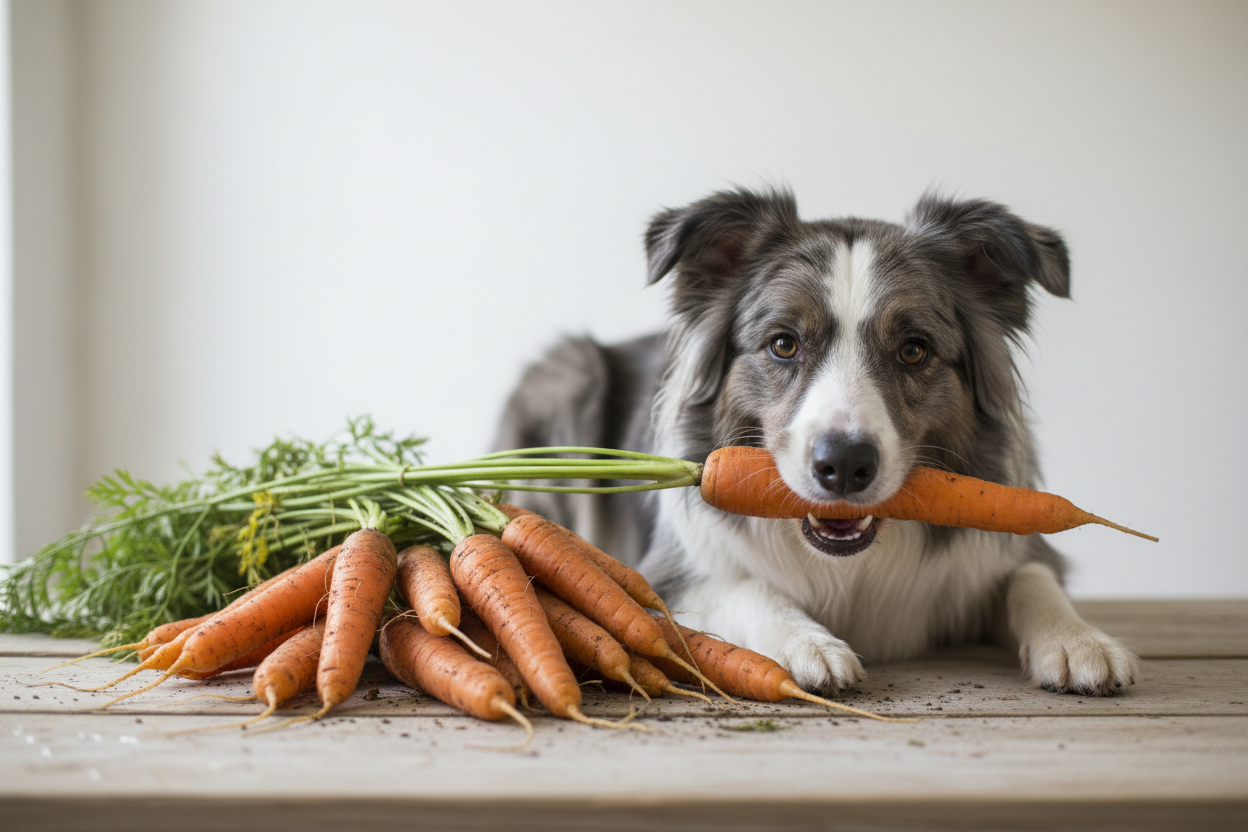 Hond mag wortel eten - Woef Woef Snacks