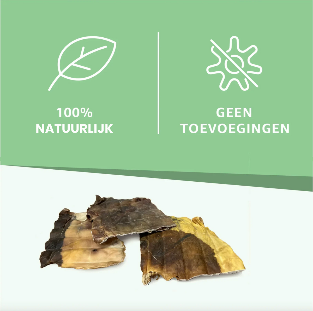 Runderkophuid Platen van dichtbij – 100% natuurlijke hondensnack zonder toevoegingen