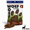 Puppy training snacks hert 1000 gram, maat L – verpakking natuurlijke hondensnack van Woef Woef