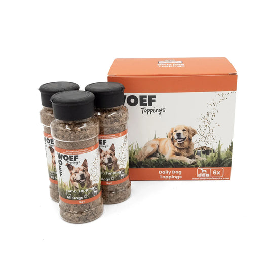 Hondenvoer Toppings - Lams Smaak (Groothandel) - Woefwoefsnacks