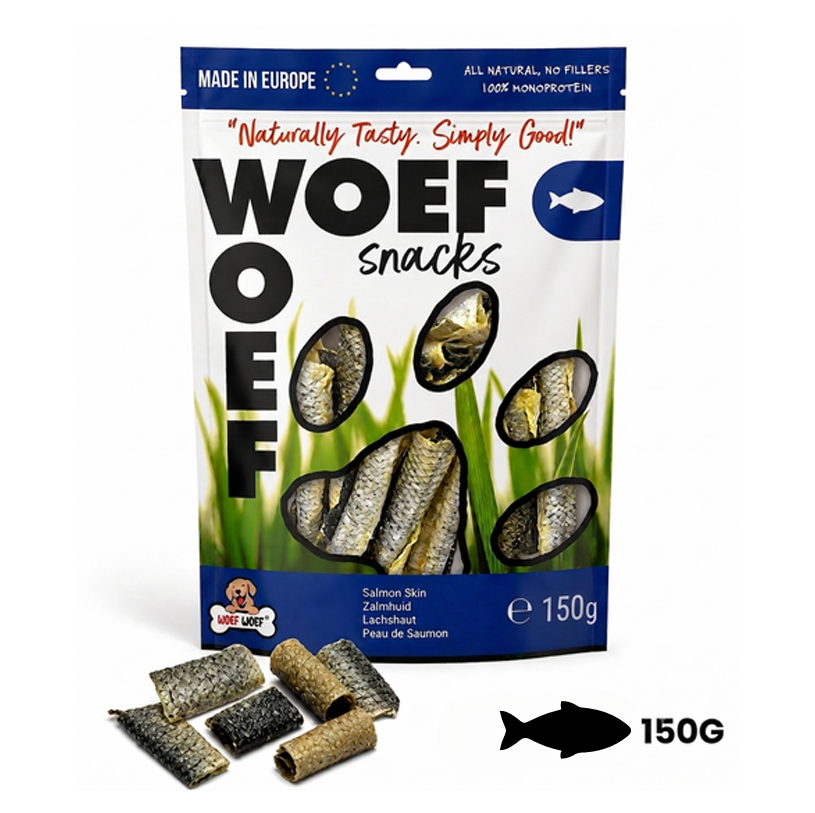 Salmon skin