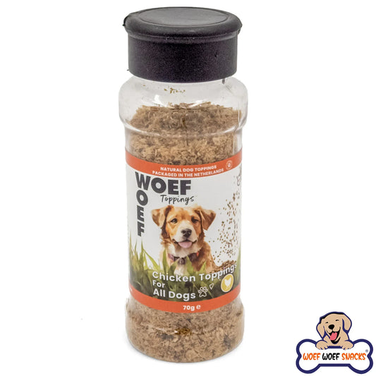 Hondenvoer Toppings - Kip Smaak - Woefwoefsnacks