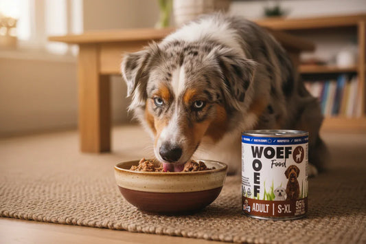 Nat Hondenvoer met Hert 95% – Monoproteïne & Graanvrij - Woefwoefsnacks