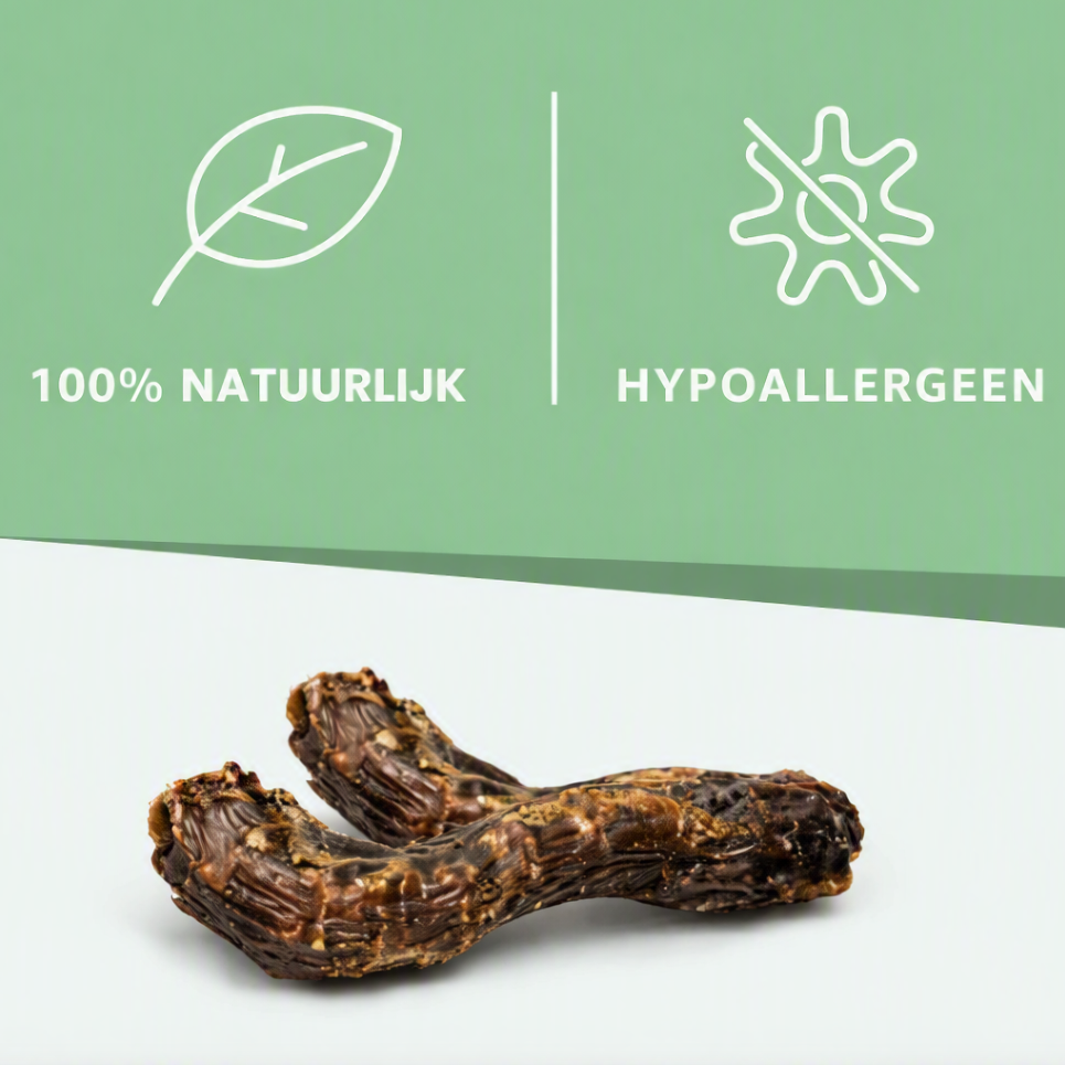 Eendennekken – natuurlijke hondensnack van Woef Woef (foto 4)