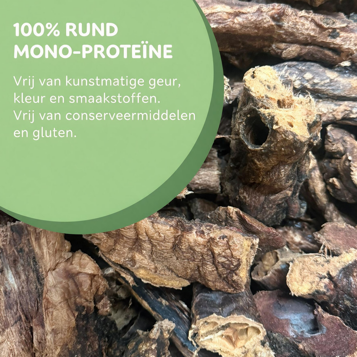Runderlong – natuurlijke hondensnack van Woef Woef (foto 6)