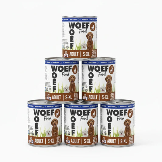 Nat Hondenvoer met Hert 95% – Monoproteïne & Graanvrij - Woefwoefsnacks