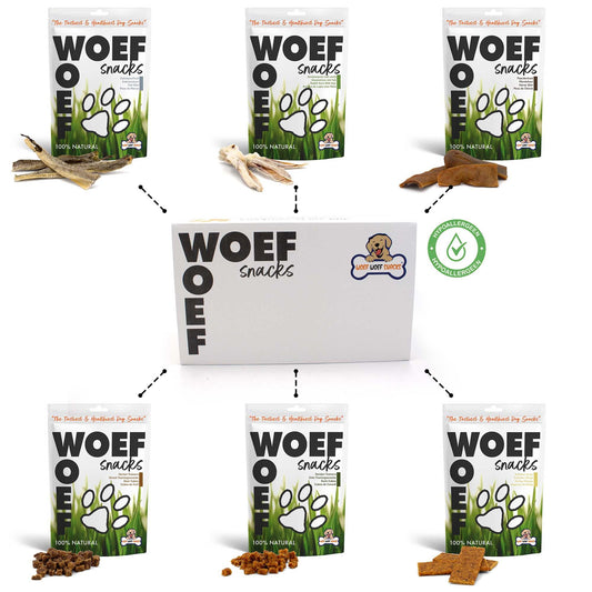Hypoallergene snackbox - Woefwoefsnacks
