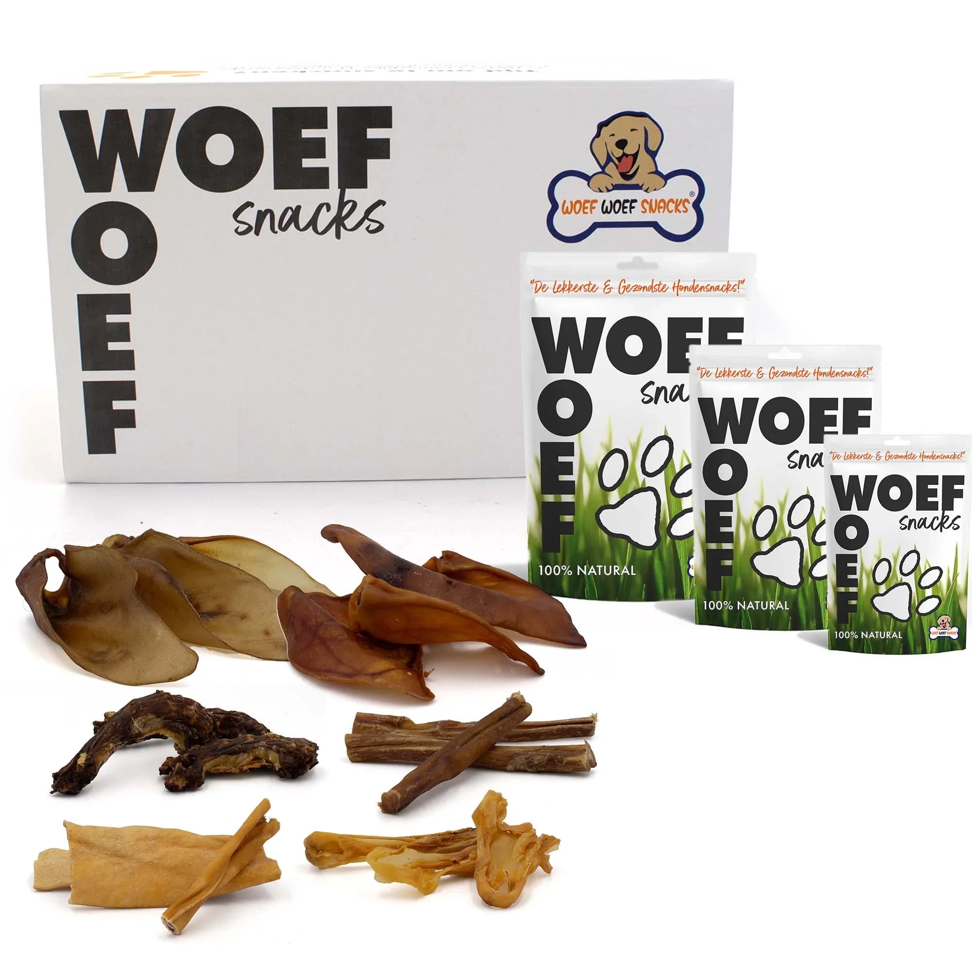 Woef Woef Snackbox (L) - Woefwoefsnacks